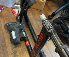stationary bike holder
