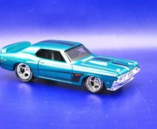Hot Wheels '69 Mercury Cougar Eliminator with custom wheels, mint condition.