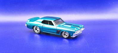 Hot Wheels '69 Mercury Cougar Eliminator with custom wheels, mint condition.