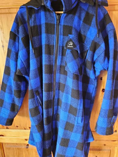 New swanndri.co.nz Moshgiel blue check sz L