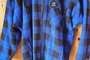 New swanndri.co.nz Moshgiel blue check sz L