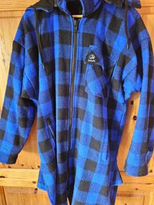 New swanndri.co.nz Moshgiel blue check sz L