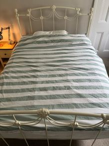 Cream Queen Bed Frame