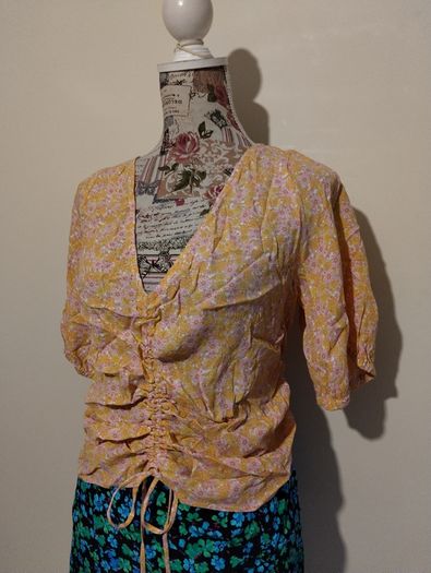 Beautiful H&m Top, New With Tags