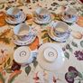 Set of 6 Sabichi Housewares Fine China Cups & Saucers  Floral Pattern Image 7