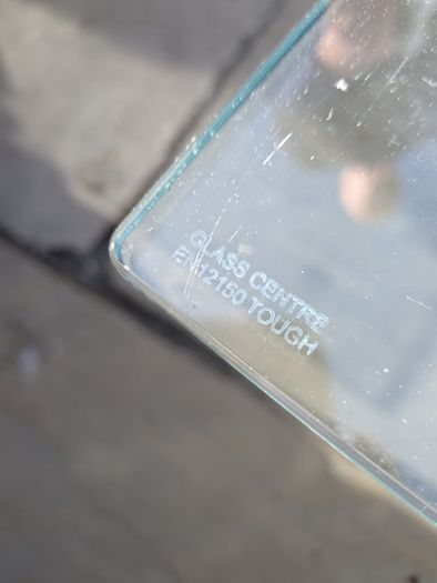 Toughened glass sheet
