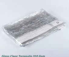 PVC Glass Clear Tarpaulin 2m x 9m (7'-30') 310 gsm