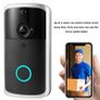 Smart Doorbell Video Camera Alarm Phone Security Wireless SD Card Record Image 2