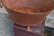 Antique large garden planter