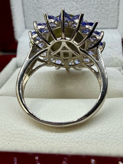 Sapphire & Tanzanite Ring