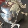 Vintage F.B. Rogers Italy EP Brass Lotus Candelabra Image 8