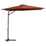 Outdoor Parasol with Steel Pole 300 cm Terracotta Image 5