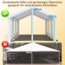 Party Tent Gazebo 4 x 6 Waterproof Stable Garden Tent Image 9