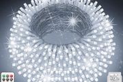 String Lights, 120m 1000 LED Super Long Fairy Lights 8 Modes with Remote &amp; Timer for Indoor Outdoor Christmas Birthday Wedding Home Garden Lawn Holiday Party Tree Decorations (Cool White)