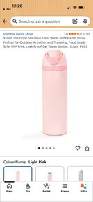 water bottle