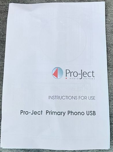 Pro-Ject Special Edition Primary Phono USB Audiophile Turntable