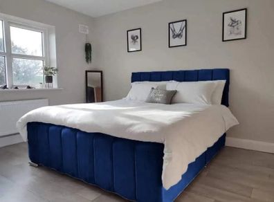 Florida Divan Double & King Size Bed Frame With Drawers