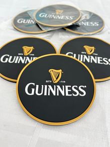 guinness rubber coasters