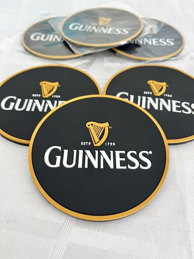 guinness rubber coasters