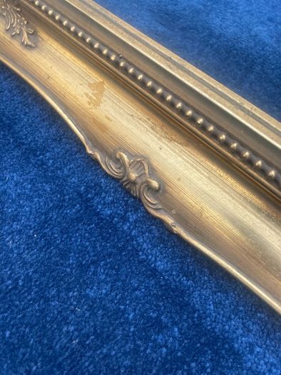 Vintage Gilt Framed Bevelled Mirror