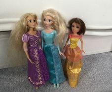 3 Barbie Disney Princesses