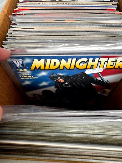 Indie Long Comic Box w 325 Comics for Sale