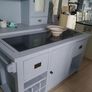 solid kitchen island granite top delivery arranged Image 3