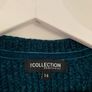 The Collection by Debenhams Teal Blue Knit Jumper Image 6
