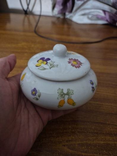 Vintage Porcelain Trinket Box