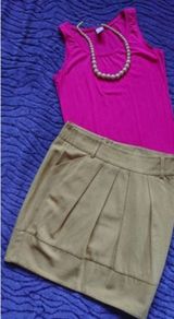 Dorothy Perkins Yellow Skirt   Size 10