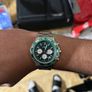 Rotary Avenger Sport Green Dial and Bezel Stainless Steel Bracelet Image 3
