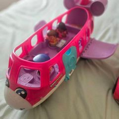 Barbie little people plane