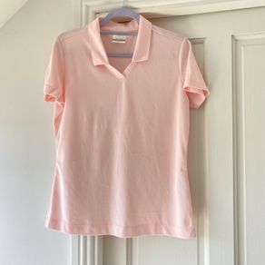 Nike Golf Women's Short Sleeve V-Neck Polo Shirt