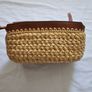 Mango Straw Woven Clutch Bag Image 4