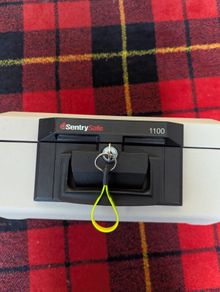 sentry security 1100 fire chest. price reduced