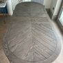 Monroe dark oak extendable dining table Image 5
