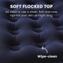 Double Blow Up Airbed Inflatable Waterproof Mattress for 2  Comfortable Flocked Air Bed for Camping, Festivals & Guests Lightweight & Easy to Store Image 6
