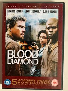 Blood Diamond [2006] Leonardo DiCaprio, Jennifer Connelly & Djimon Hounsou [Movie DVD]
