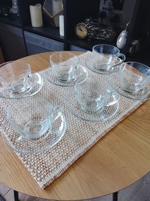 Vintage Arocroc Cups and Saucers