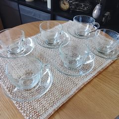 Vintage Arocroc Cups and Saucers