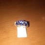 9 Carat Tanzanite & Diamond Ring Image 2