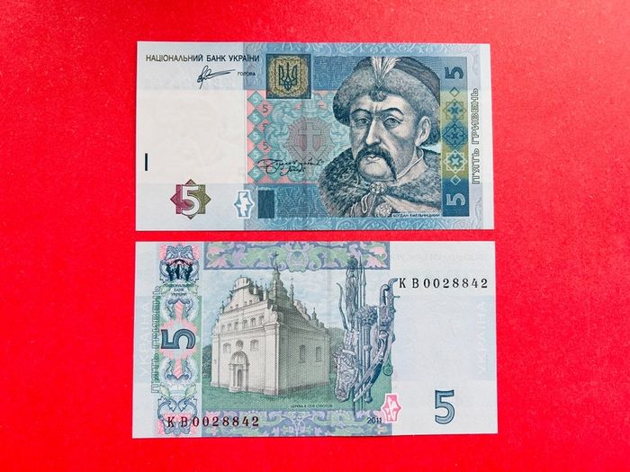 Ukraine  5 HRYVEN  2011   PICK 118  ( Uncirculated )