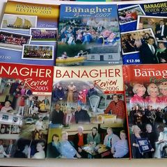 13 copies of Banagher Review Ireland Irish Co. Offaly