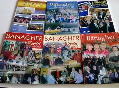 13 copies of Banagher Review Ireland Irish Co. Offaly
