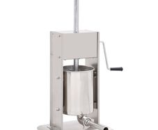 Manual Sausage Stuffer Silver 10 L Stainless Steel