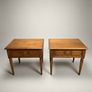 Exceptional Pair of Vintage Oak Bedside Lockers Image 2