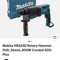 Makita HR2630 Rotary Hammer Drill 800W Corded SDS- Plus.110V