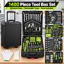 XXL 1400 Piece Filled Tool Box Trolley with Wheels and Tools Included Image 3