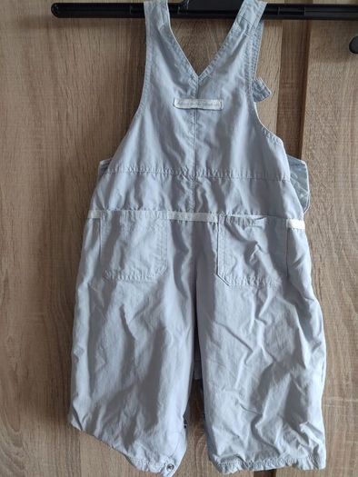 6 months dungarees dusky blue