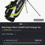 MacGregor CG4000 Mens Steel  Golf Package Set Image 2